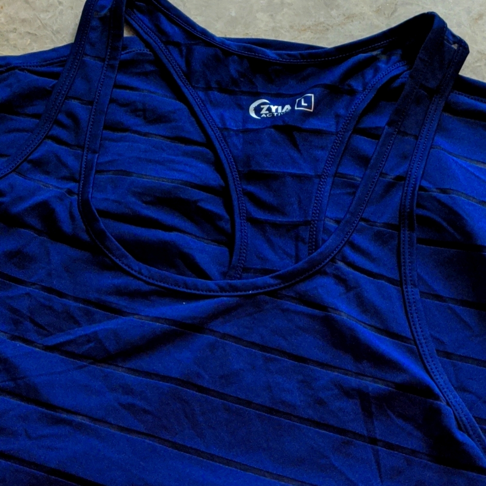 Navy Zyia Havana Tank EUC